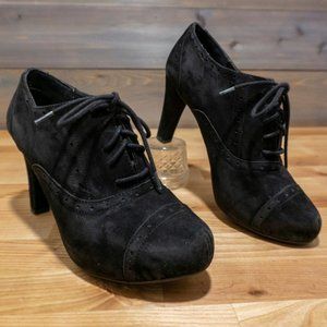 Heeled Oxfords
